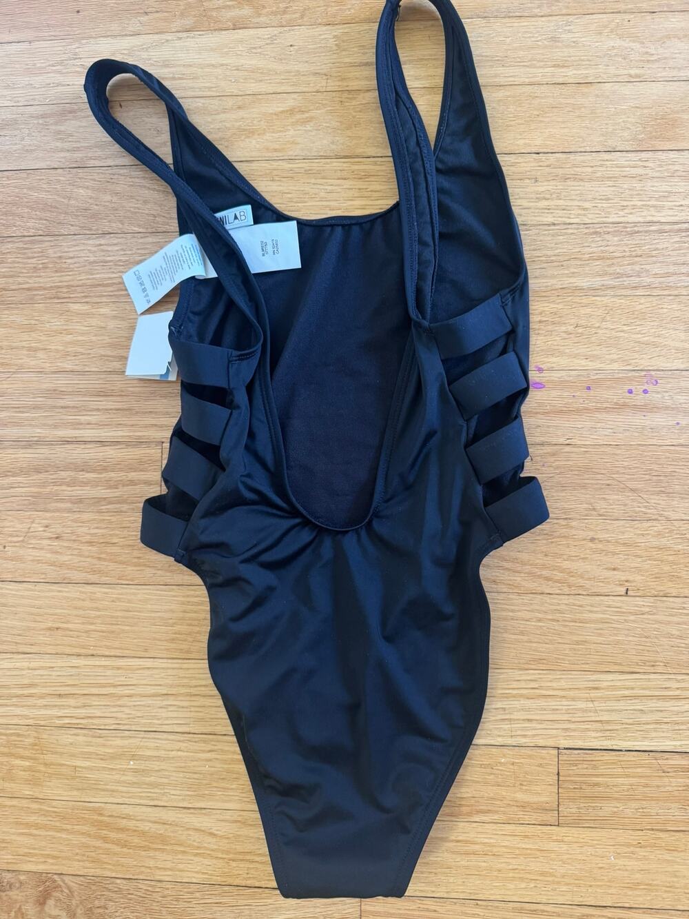 New THE BIKINI LAB One-piece swimsuit in Black S
